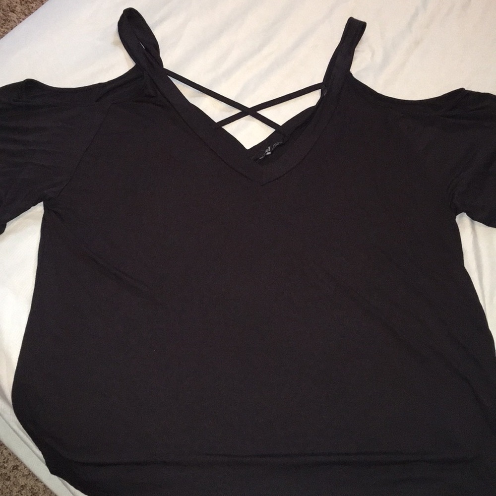Peep Shoulder Blouse